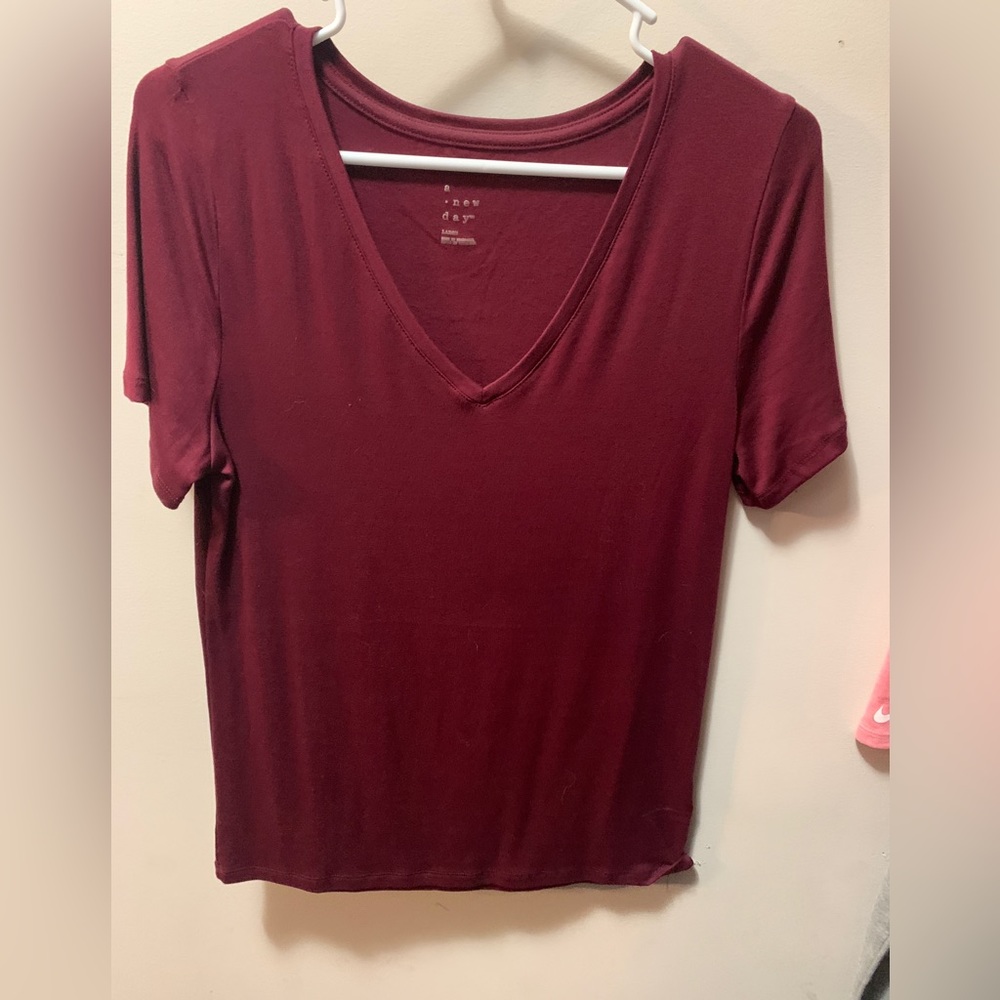V neck t shirt